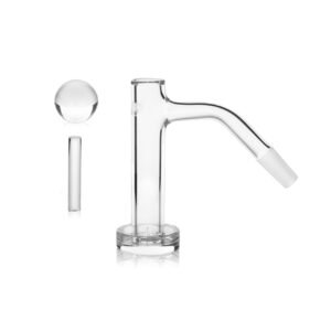 GRAV® 10mm 45° Quartz Control Tower Banger Set