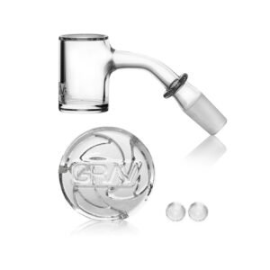 GRAV® 14mm 45° Seamless Quartz Banger Set