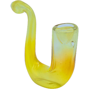 LA Pipes "Calabash" Fumed Glass Sherlock