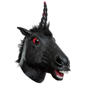 Gothic unicorn mask